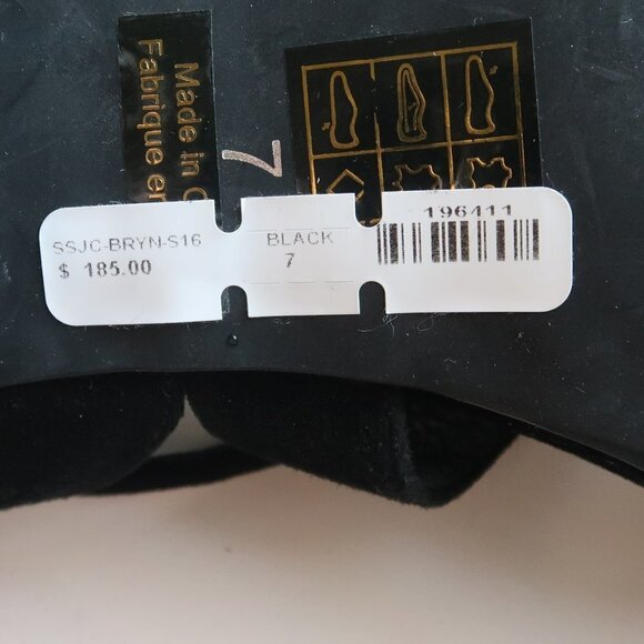 Jeffrey Campbell Bryndis Black Suede Leather Block Heel Lace-up Gladiator Sandal - Picture 9 of 13